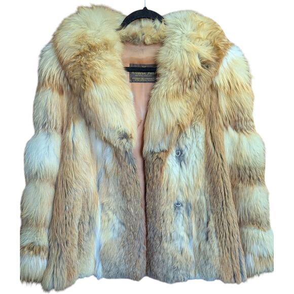 Vintage Real Red Fox Fur Jacket – Western Furs Canada – Size Medium - Picture 3 of 9
